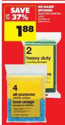 Real Canadian Superstore NO NAME SPONGES offer