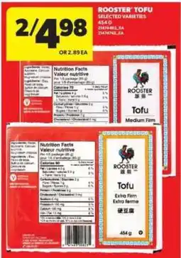 Real Canadian Superstore ROOSTER TOFU offer