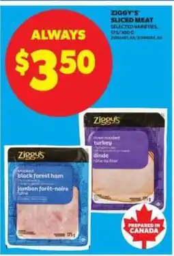 Real Canadian Superstore Ziggy's Sliced Meat offer
