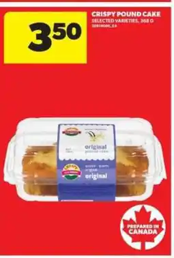 Real Canadian Superstore CRISPY POUND CAKE offer