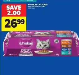 Real Canadian Superstore Whiskas Cat Food offer