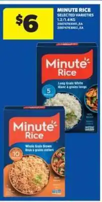 Real Canadian Superstore MINUTE RICE offer