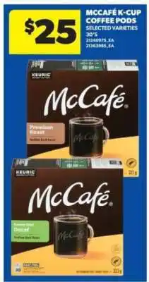 Real Canadian Superstore McCafé K-Cup Coffee Pods offer