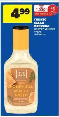 Real Canadian Superstore THE KEG Salad Dressing offer