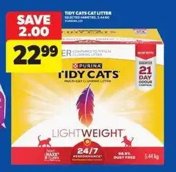 Real Canadian Superstore Tidy Cats Cat Litter offer