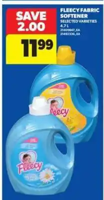 Real Canadian Superstore FLEECY FABRIC SOFTENER offer