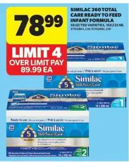 Real Canadian Superstore Similac 360 Total Care Ready to Feed Infant Formula offer