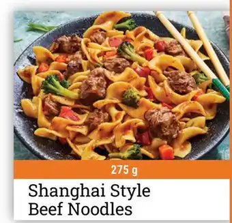 M & M Food Market Shanghai Style Beef Noodles offer