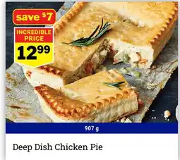 M & M Food Market Deep Dish Chicken Pie offer