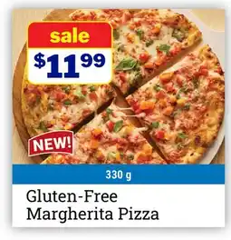 M & M Food Market Gluten-Free Margherita Pizza offer