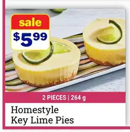 M & M Food Market Homestyle Key Lime Pies offer