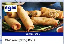 M & M Food Market Chicken Spring Rolls offer