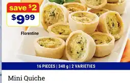 M & M Food Market Mini Quiche offer