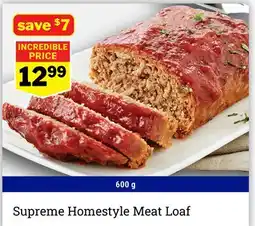 M & M Food Market Supreme Homestyle Meat Loaf offer