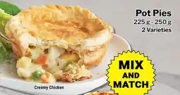 M & M Food Market Creamy Chicken Pot Pies offer