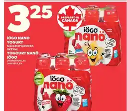 Independent City Market iÖGO NANO YOGURT 6X93 ML offer