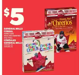 Independent City Market GENERAL MILLS CEREAL 475-778 G offer