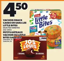 Independent City Market VACHON SNACK CAKES OR SARA LEE LITTLE BITES 252-336 G offer