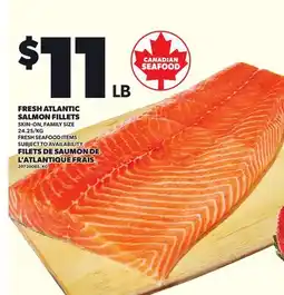Independent City Market FRESH ATLANTIC SALMON FILLETS offer