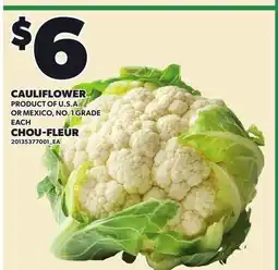 Independent City Market CAULIFLOWER offer
