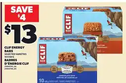 Independent City Market CLIF ENERGY BARS, 10 X 68 G offer