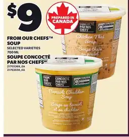 Independent City Market FROM OUR CHEFS SOUP, 700 ML offer