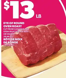Independent City Market EYE OF ROUND OVEN ROAST offer