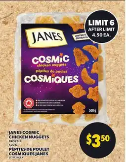 Independent City Market JANES COSMIC CHICKEN NUGGETS, 500 g offer