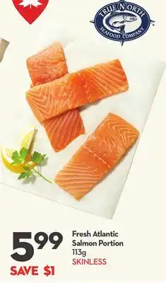 Longo's Fresh Atlantic Salmon Portion offer
