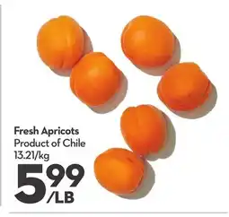 Longo's Fresh Apricots offer