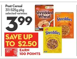 Longo's Post Cereal offer