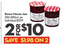 Longo's Bonne Maman Jam offer