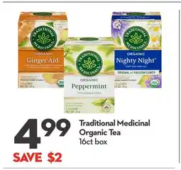 Longo's Traditional Medicinal Organic Tea offer