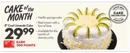 Longo's 8 Cool Limeade Cake offer