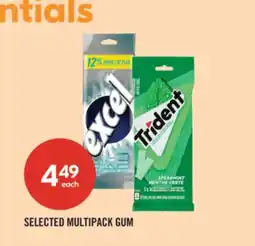 Shoppers Drug Mart SELECTED MULTIPACK GUM offer