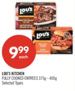 Shoppers Drug Mart LOU'S KITCHEN FULLY COOKED ENTREES offer