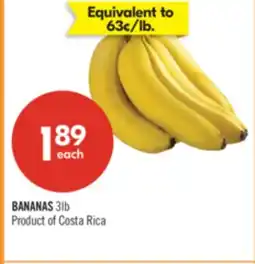 Shoppers Drug Mart BANANAS offer