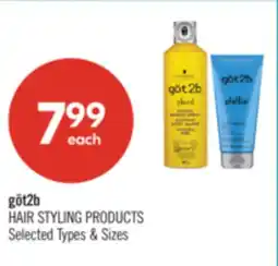 Shoppers Drug Mart got2b HAIR STYLING PRODUCTS offer