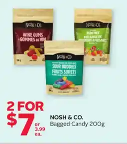 Rexall NOSH & CO. Bagged Candy offer