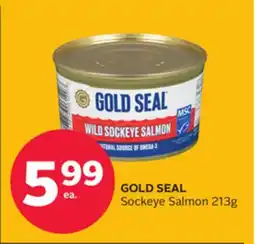 Rexall GOLD SEAL Sockeye Salmon offer
