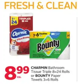Rexall CHARMIN Bathroom Tissue Triple offer