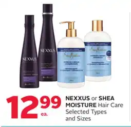 Rexall NEXXUS or SHEA MOISTURE Hair Care offer