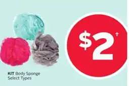 Rexall KIT Body Sponge offer