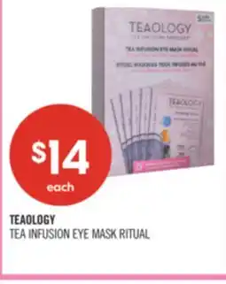 Shoppers Drug Mart TEAOLOGY TEA INFUSION EYE MASK RITUAL offer