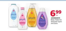 Rexall JOHNSON'S Baby Toiletries offer