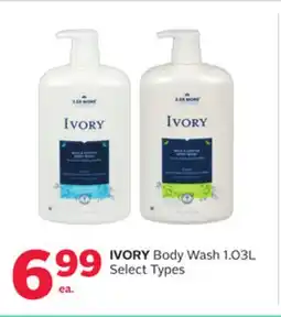 Rexall IVORY Body Wash offer