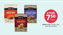 Rexall NOSH & CO. Cookies offer