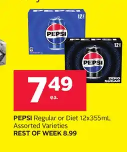 Rexall PEPSI Regular or Diet offer