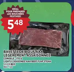 Kim Phat LIGHTLY SEASONED AAA BEEF FLAP STEAK offer