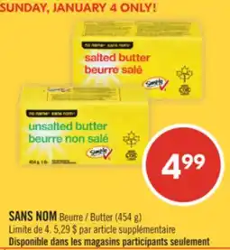 Pharmaprix NO NAME Butter offer